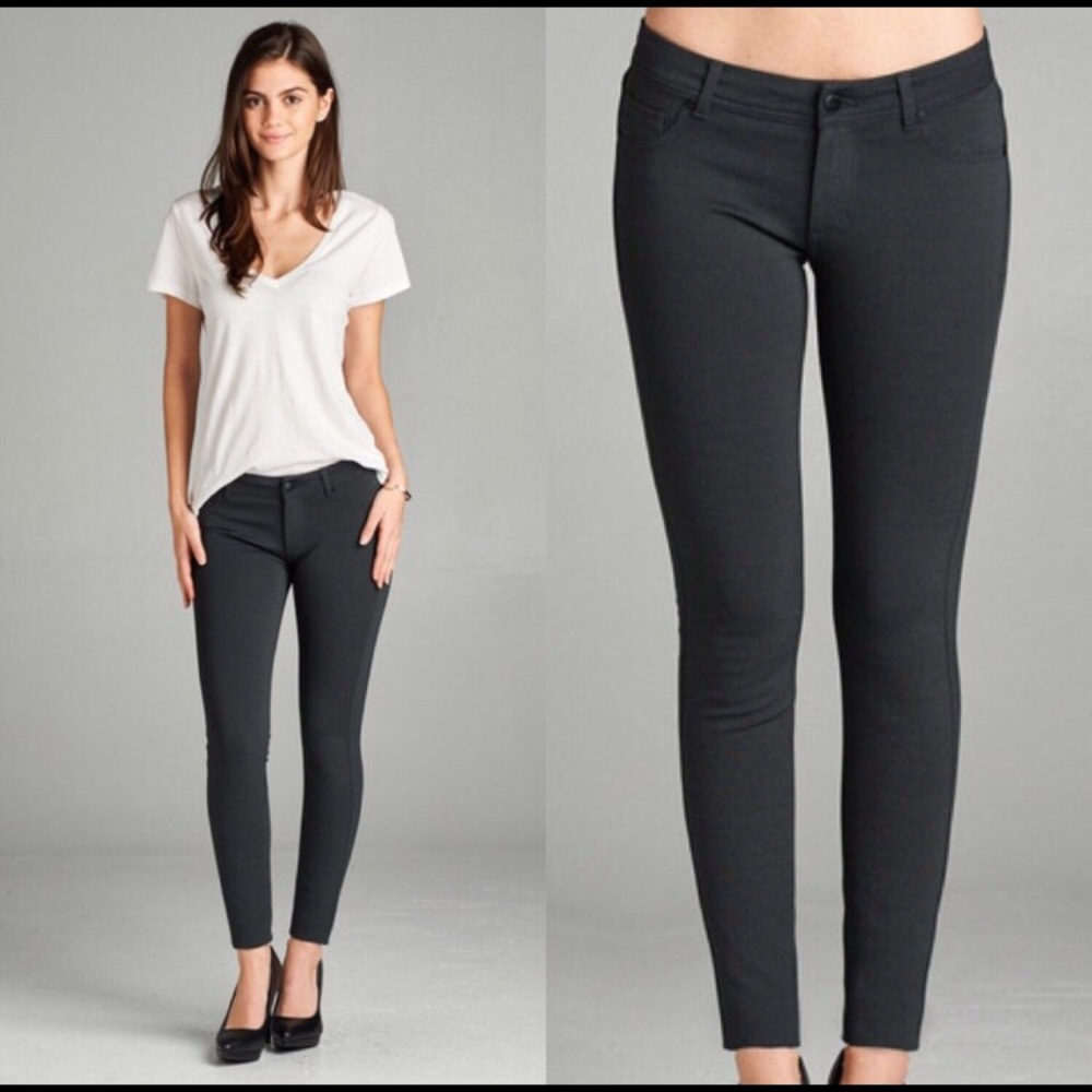 Charcoal Skinny Pants Size Small